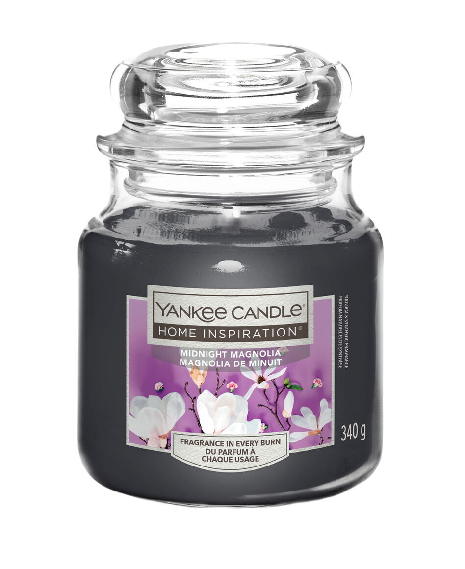Yankee Candle Home Inspiration Midnight Magnolia ароматическая свеча Midnight Magnolia, 340 г