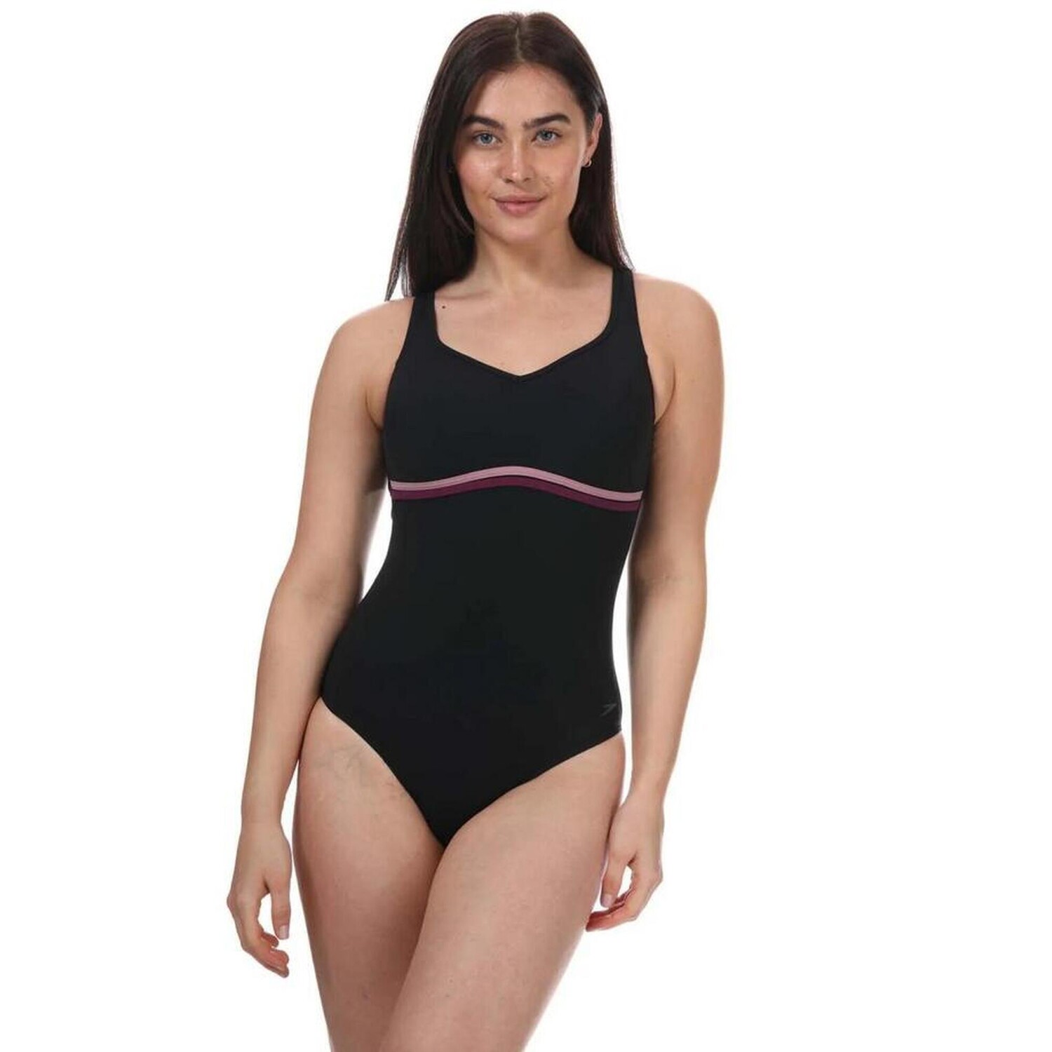 

Слитный купальник contluxe женский Speedo SCU, черный черный