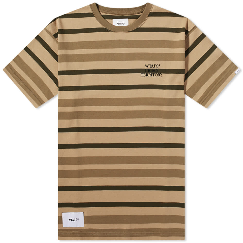 

Футболка WTAPS Jam 01 Stripe Tee
