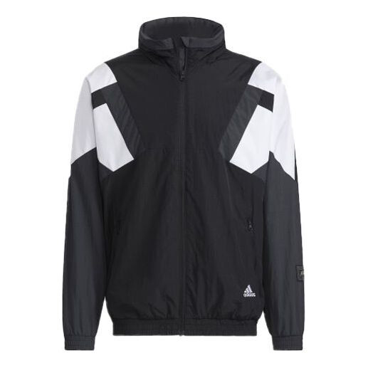 

Куртка Adidas Colorblock Sports Stand Collar Jacket Black HE7472, черный