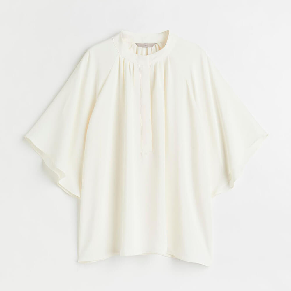 

Блузка H&M Chiffon, кремовый