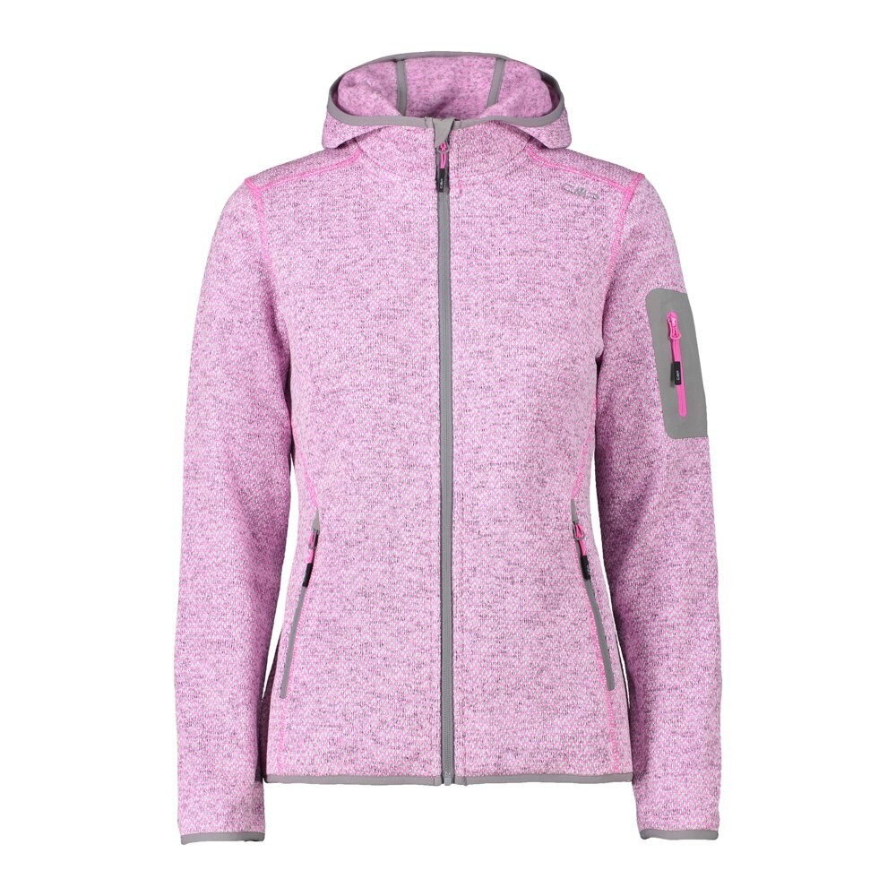

Куртка CMP 3H19826 Hooded Fleece, фиолетовый