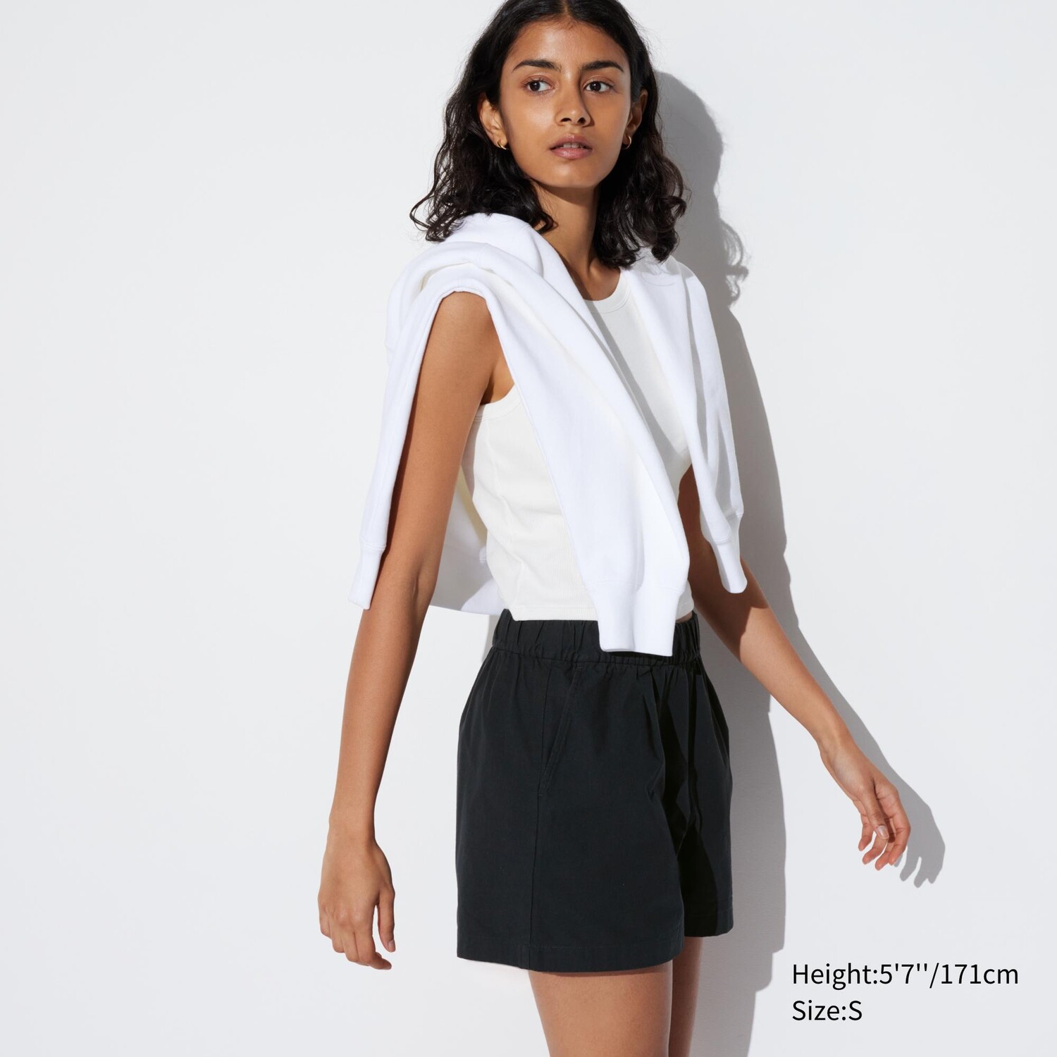 

Шорты Uniqlo Easy хлопковые, черный
