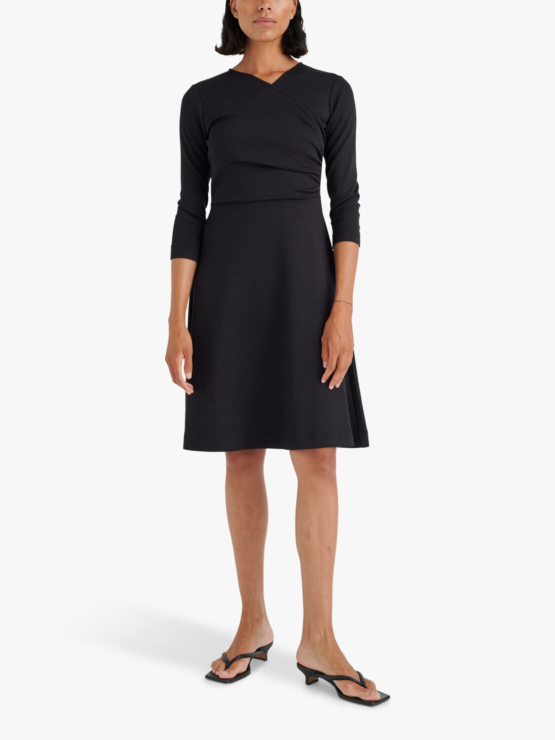 

Платье InWear Moncent с запахом, черное
