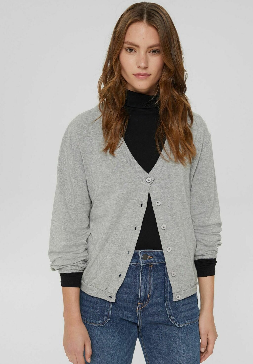 

Кардиган edc by Esprit, Серый