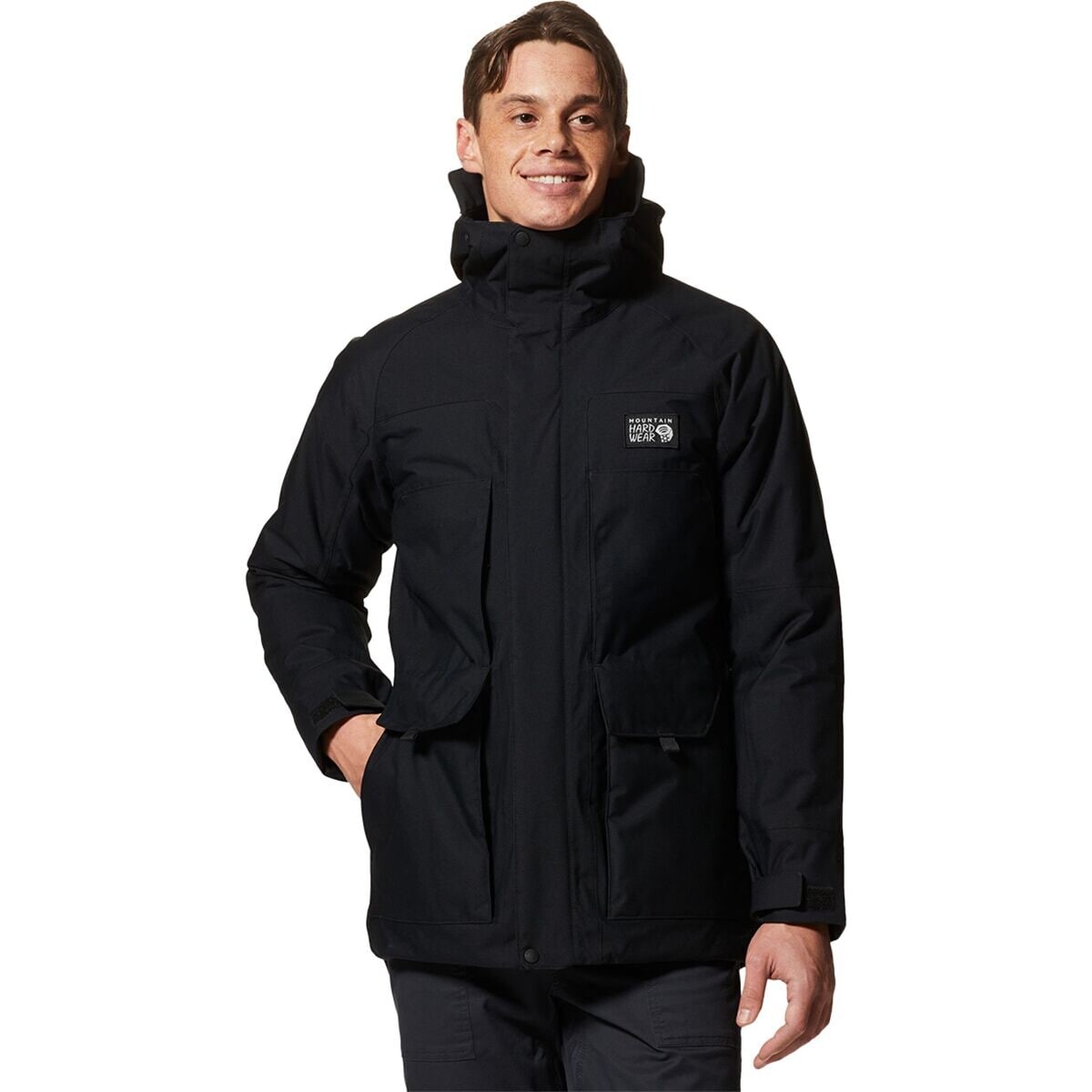 

Парка weather down Mountain Hardwear, черный