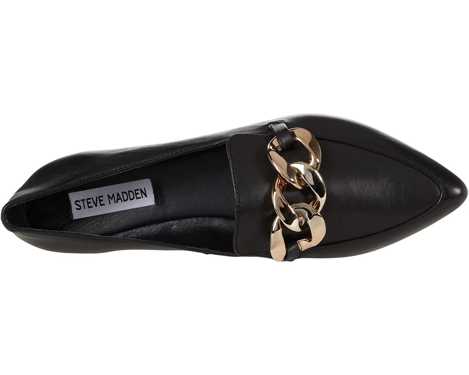 

Туфли на плоской подошве Famed Flat Steve Madden, кожа