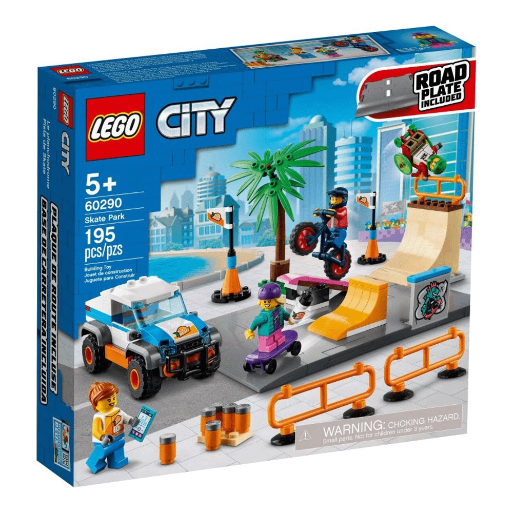 Конструктор LEGO City 60290 Скейт-парк - фото