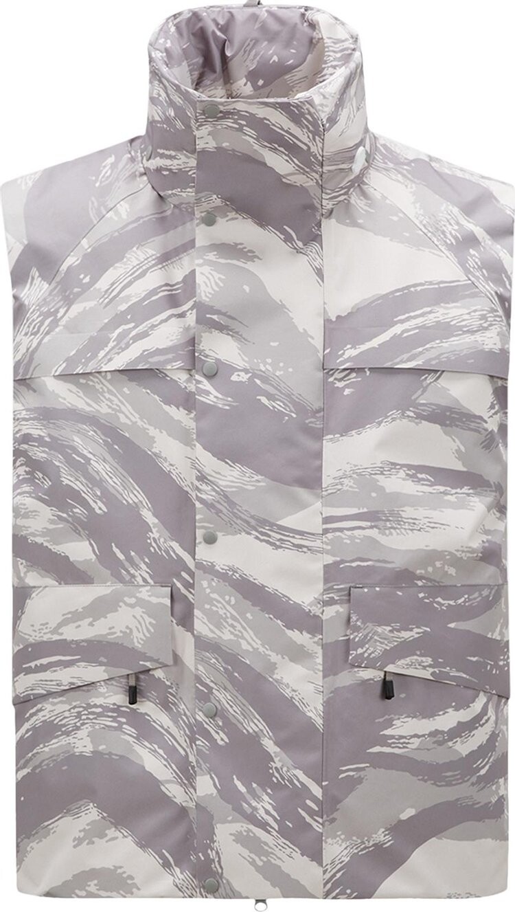 

Жилет Moncler Genius Hyke Vanil Print Vest 'Grey', серый