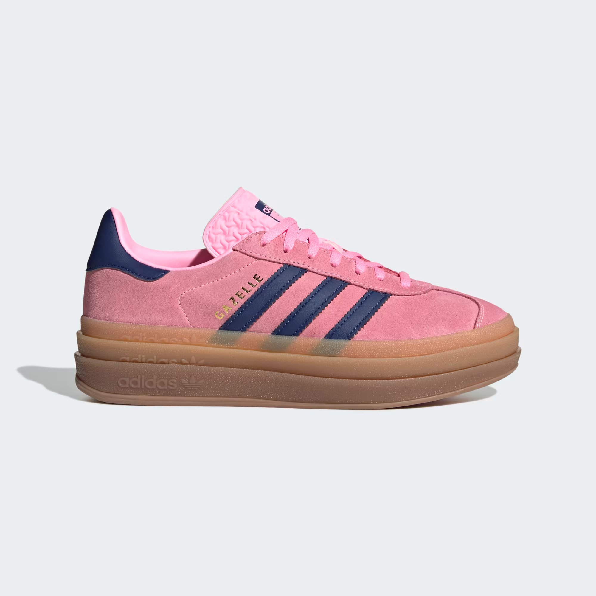 Кроссовки Adidas Wmns Gazelle Bold 'Pink Glow Gum', розовый