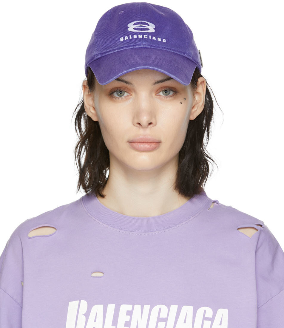 

Фиолетовая кепка для сноуборда Unity Balenciaga