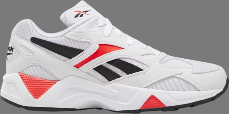 Кроссовки aztrek 96 'white neon red' Reebok, белый - фото