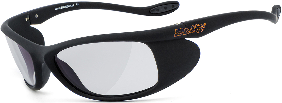 солнцезащитные очки розовый черный Очки Helly Bikereyes Top Speed 4 солнцезащитные, черный