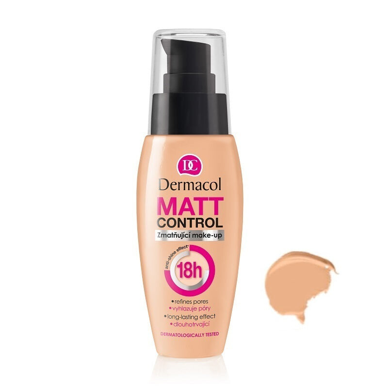 

Dermacol 18H Matt Control Foundation матирующая основа для лица 01 30мл
