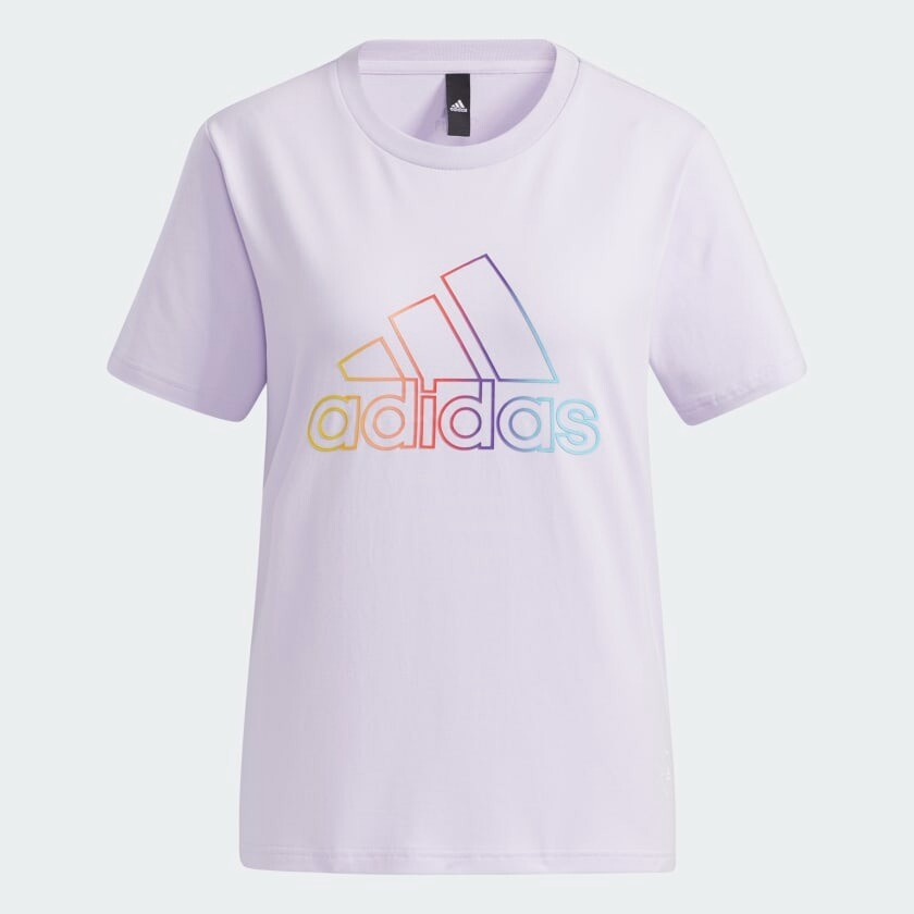 

Футболка Adidas Sportswear Badge Of Sport, светло-фиолетовый