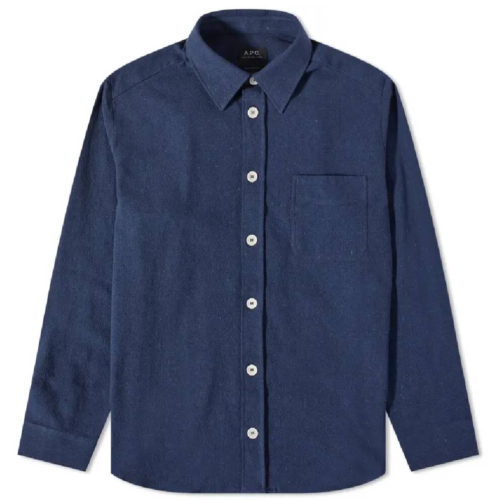 

Рубашка A.P.C. Aston, темно-синий