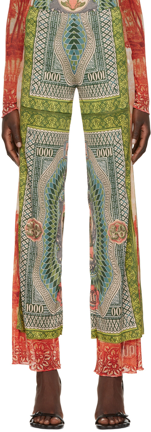 

Разноцветные домашние брюки The Multi-Print Jean Paul Gaultier