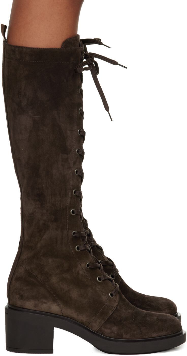 

Коричневые ботинки Foster Gianvito Rossi