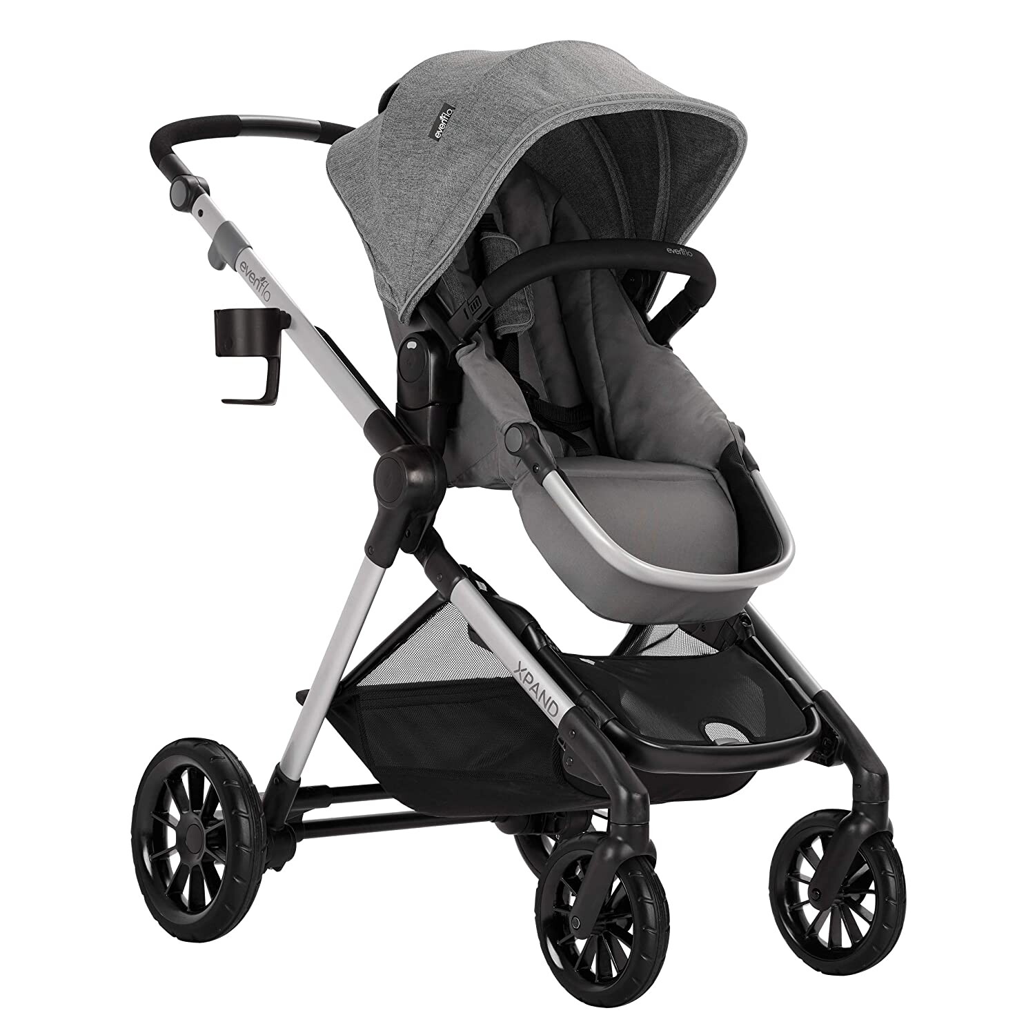 

Детская коляска Evenflo Pivot Xpand, серый