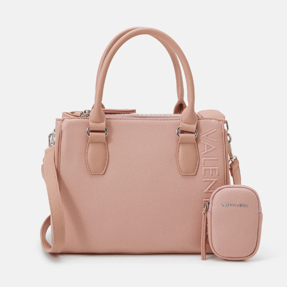 Сумка Valentino Bags Soho, светло-розовый женский кошелек кошелек для монет сумка для хранения на молнии с ромбовидной вышивкой короткий кошелек с несколькими карманами ультрато