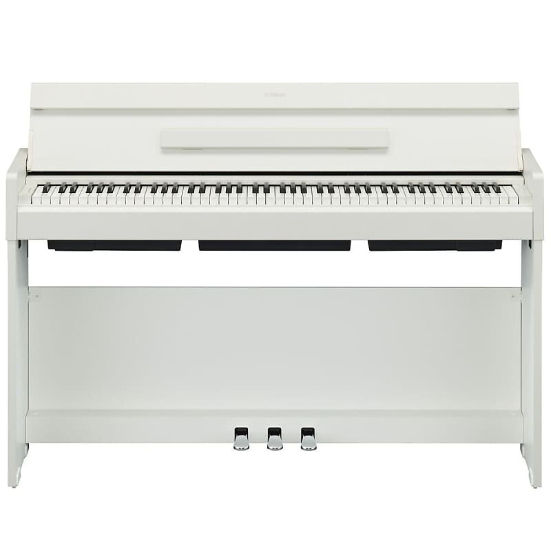 

Yamaha YDPS35WH 88-клавишное цифровое пианино Arius Slim Design, GHS Action, белый орех YDPS35WH 88-key Arius Slim Design Digital Piano, GHS Action,