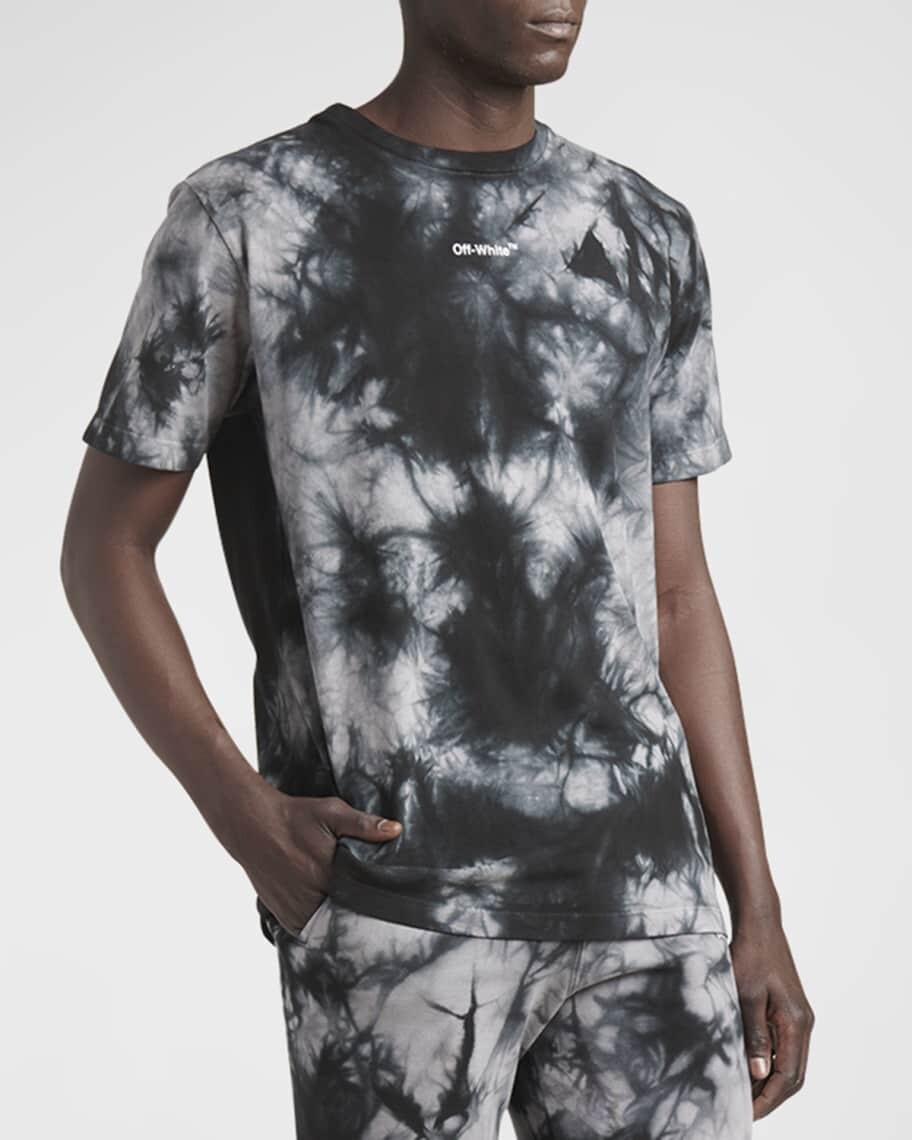 

Мужская футболка Arrow Tie Dye Sim-Fit Off-White