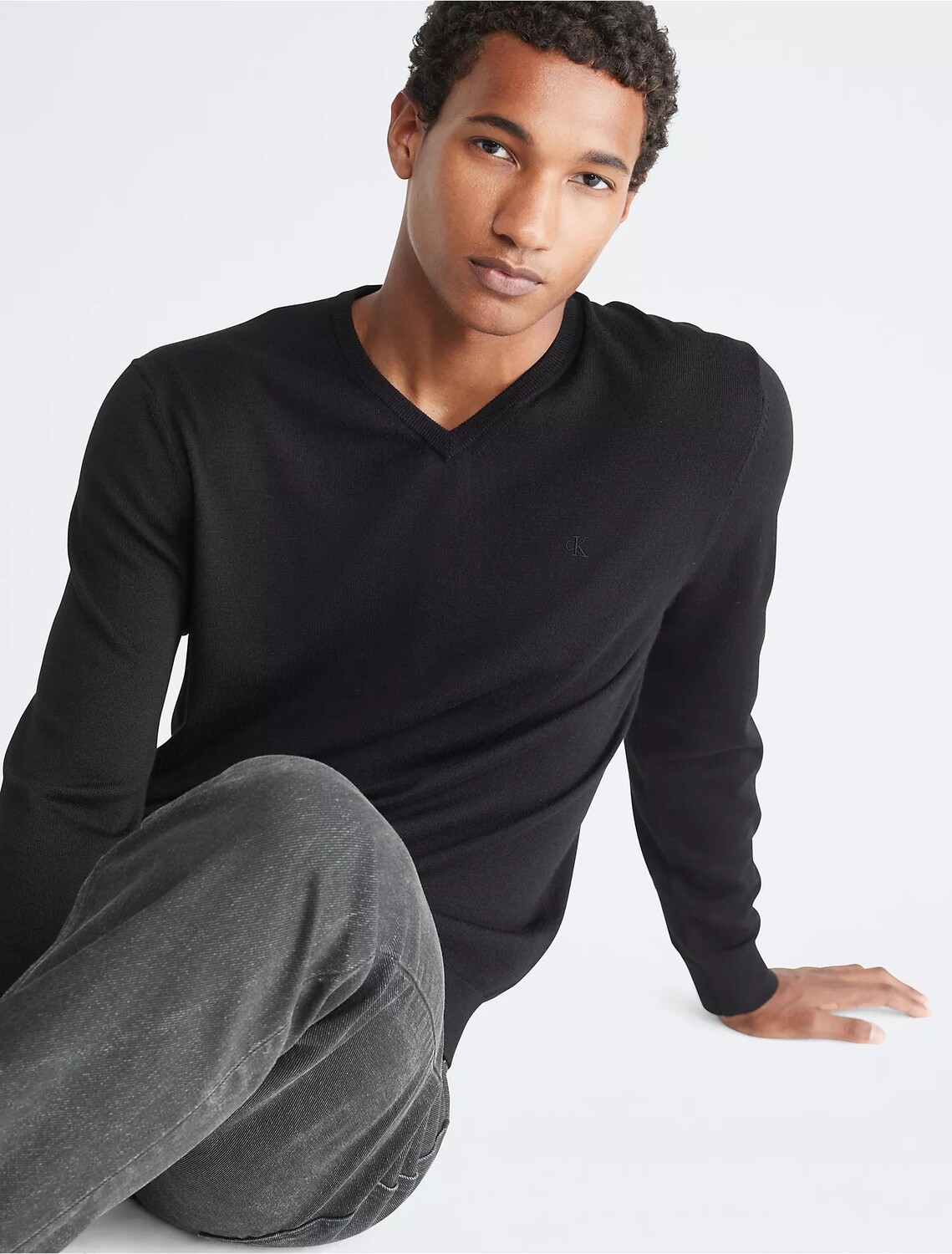 Calvin klein merino on sale wool