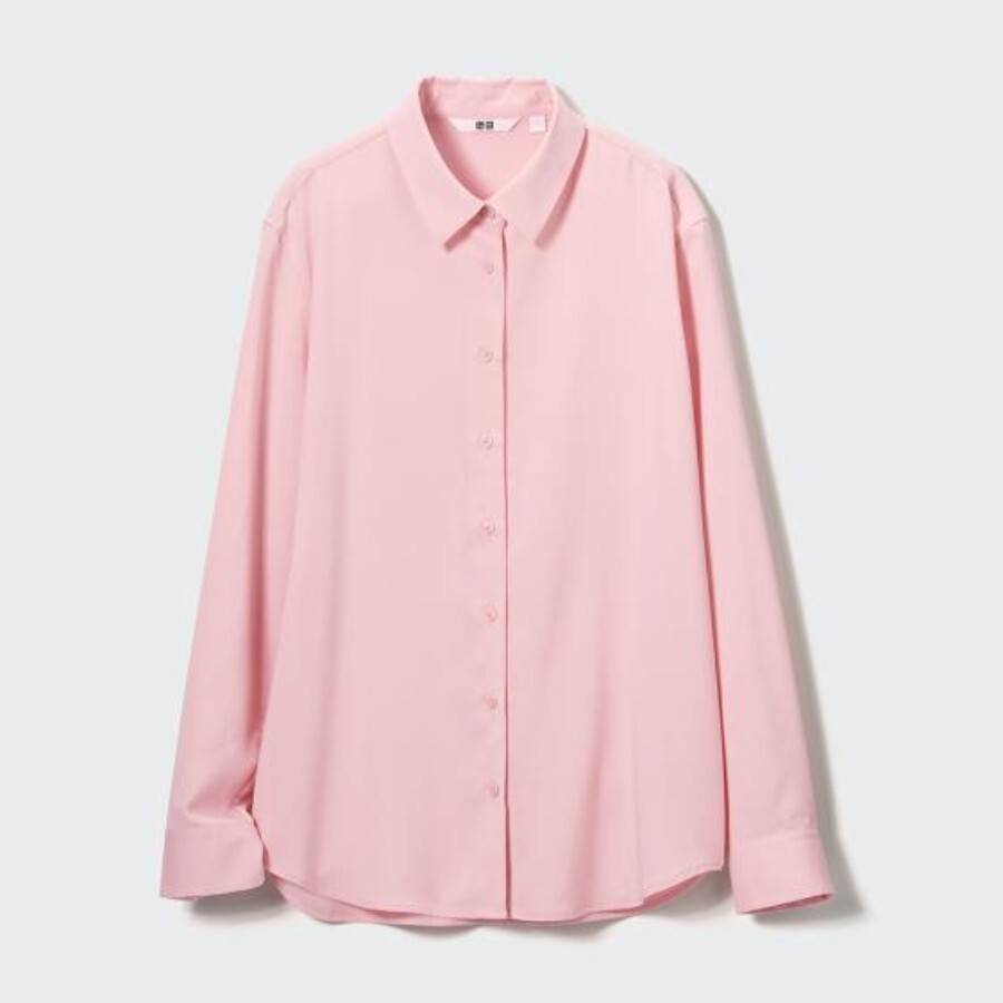 

Блуза Uniqlo Rayon, розовый