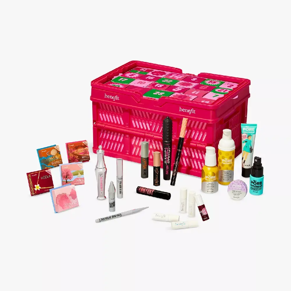 

Адвент-календарь, косметический набор, Benefit The Gorgeous Grocer, 24 предмета