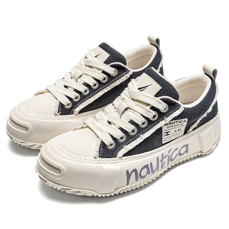 

Холщовые кеды мужские низкие Nautica, кремовый