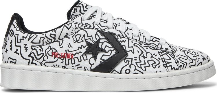 Кроссовки Converse Keith Haring x Pro Leather Low, белый