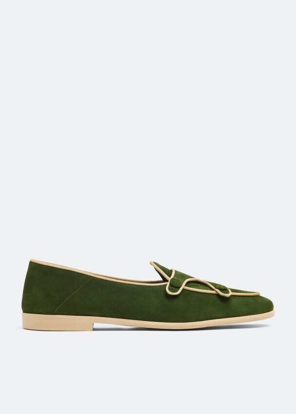 

Лоферы EDHÈN Brera Go loafers, зеленый