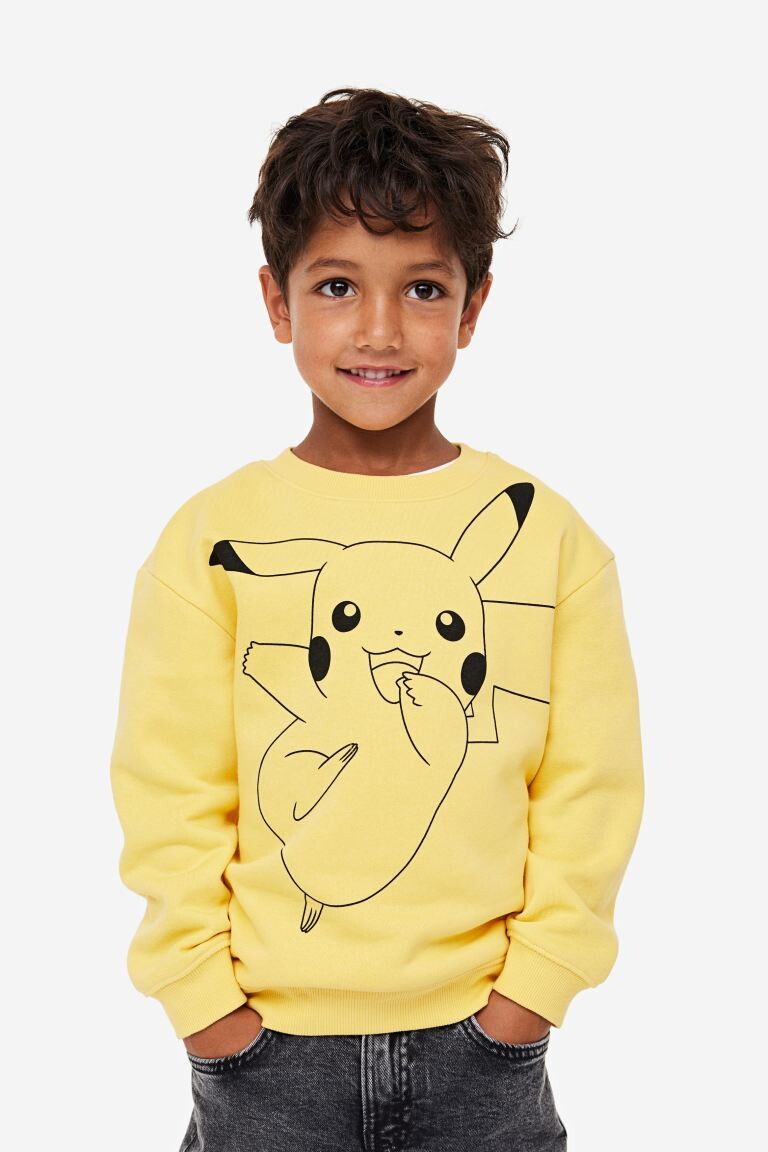 

Толстовка H&M x Pokémon Printed, желтый