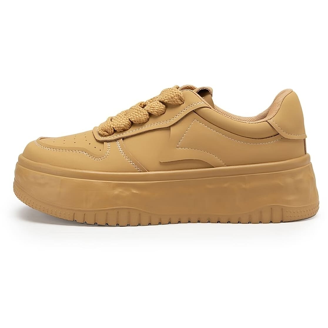 

Кроссовки Eblan Breathable Thick-soled (размер 38), желто-коричневый