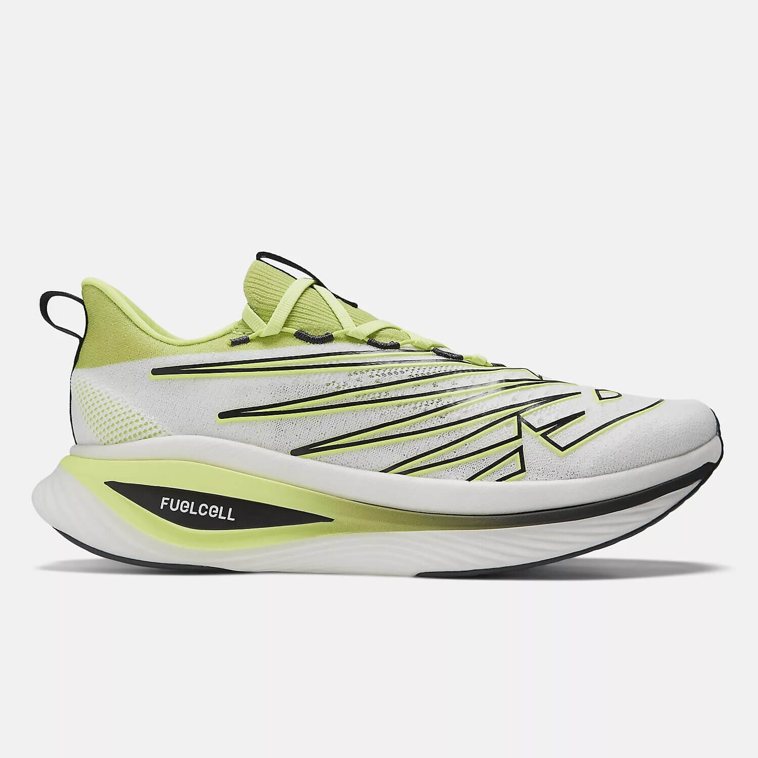 

Кроссовки для бега New Balance FuelCell Supercomp Elite V3, желто-зеленый/белый/черный