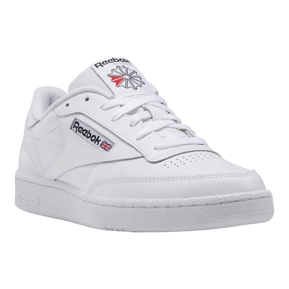 All white reebok club c best sale