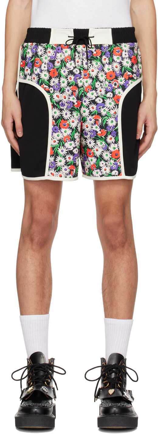 

Шорты SSENSE Exclusive Multicolor Daisies Anna Sui