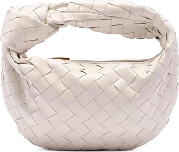

Сумка Bottega Veneta Jodie Mini Bag White/Gold, белый