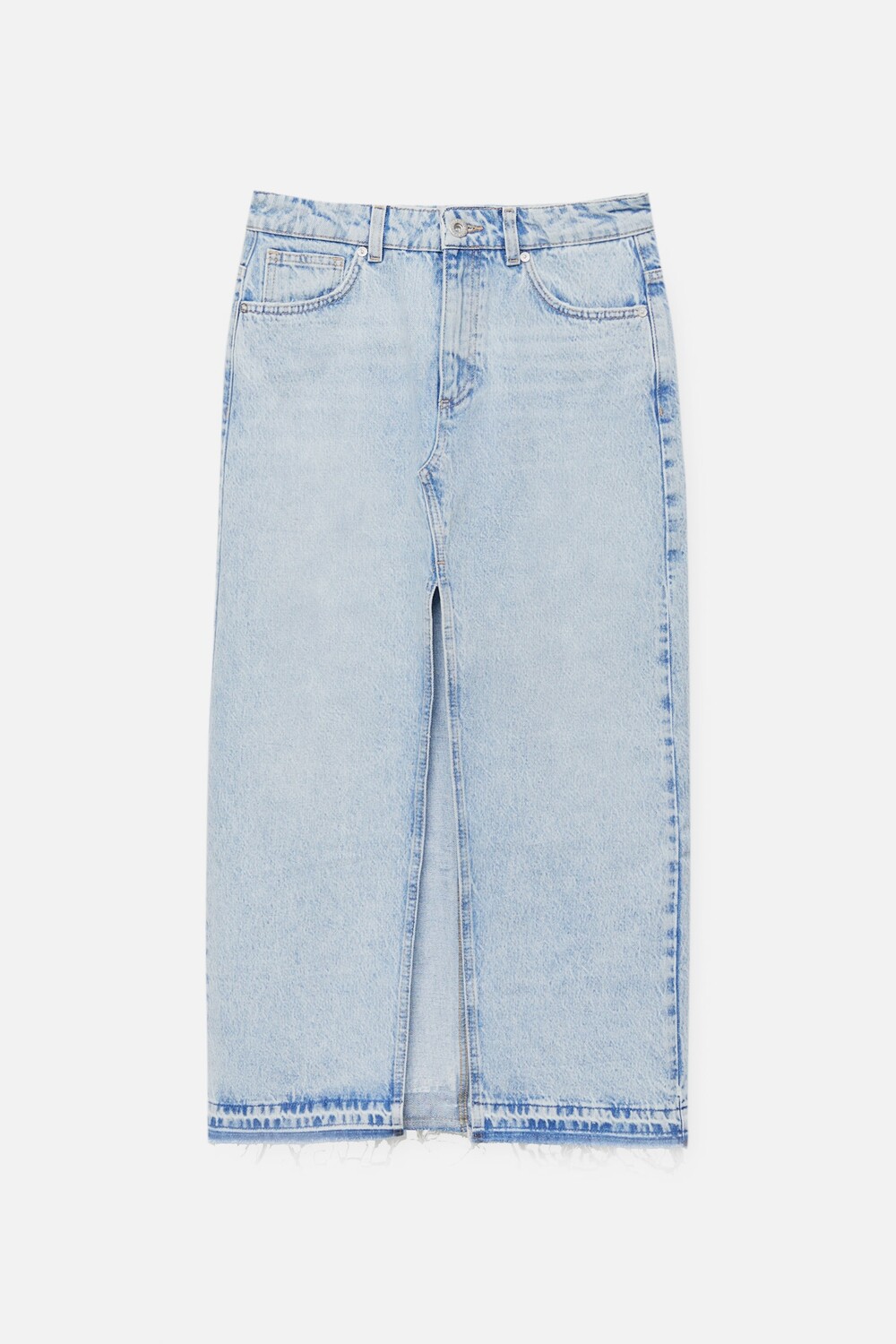 

Юбка Pull&Bear Denim, голубой