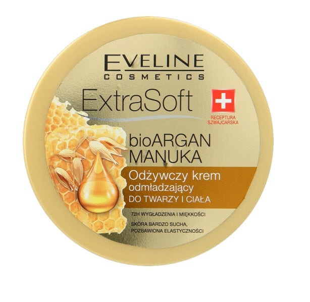 

Eveline Cosmetics Extra Soft питательный омолаживающий крем для лица и тела 175мл