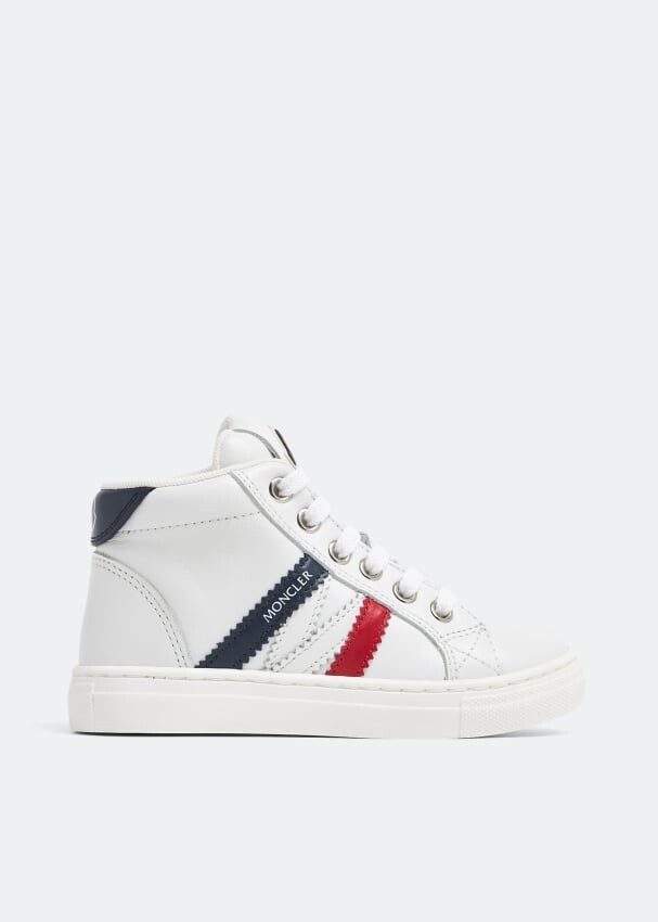 

Кроссовки MONCLER Petit Monaco M sneakers, белый