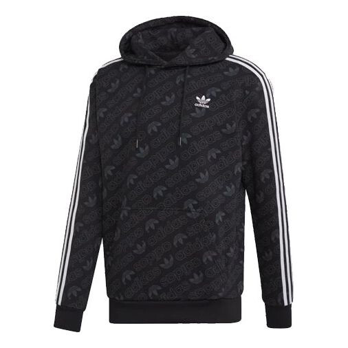 

Толстовка Adidas originals Mono hooded Sports Pullover Black, Черный