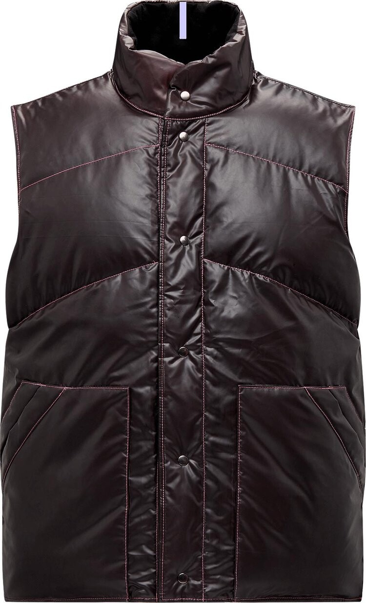 

Пуховик MCQ Heat Puffer Vest 'Darkest Black/Pink', черный