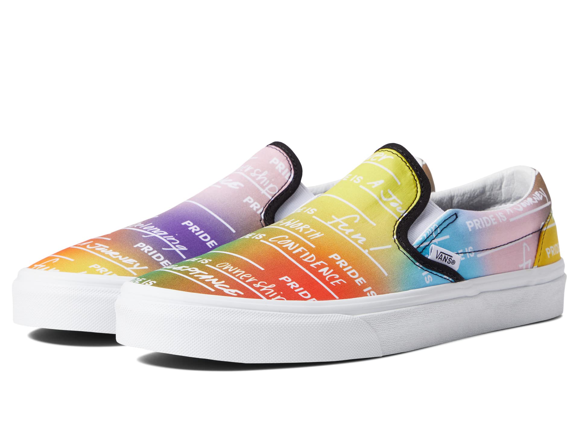 Кеды Vans, Vans X Pride Sneaker Collection кроссовки classic slip on vans цвет true white