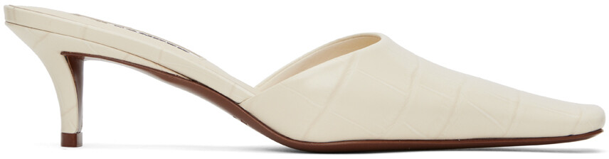 Туфли без крокодиловой кожи Off-White Jil Sander