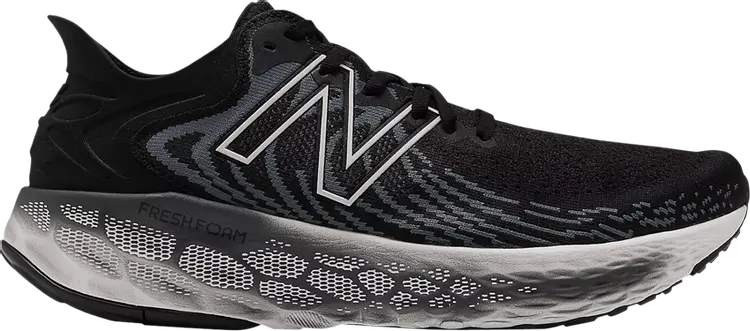 

Кроссовки New Balance Fresh Foam 1080v11 2E Wide 'Black Thunder', черный