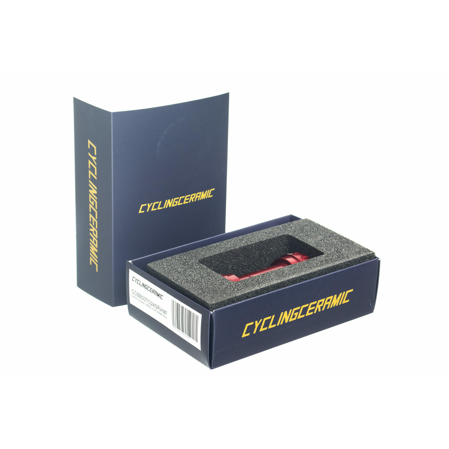 

Нижний кронштейн Cycling Ceramic bb30 sram, красный / красный / красный