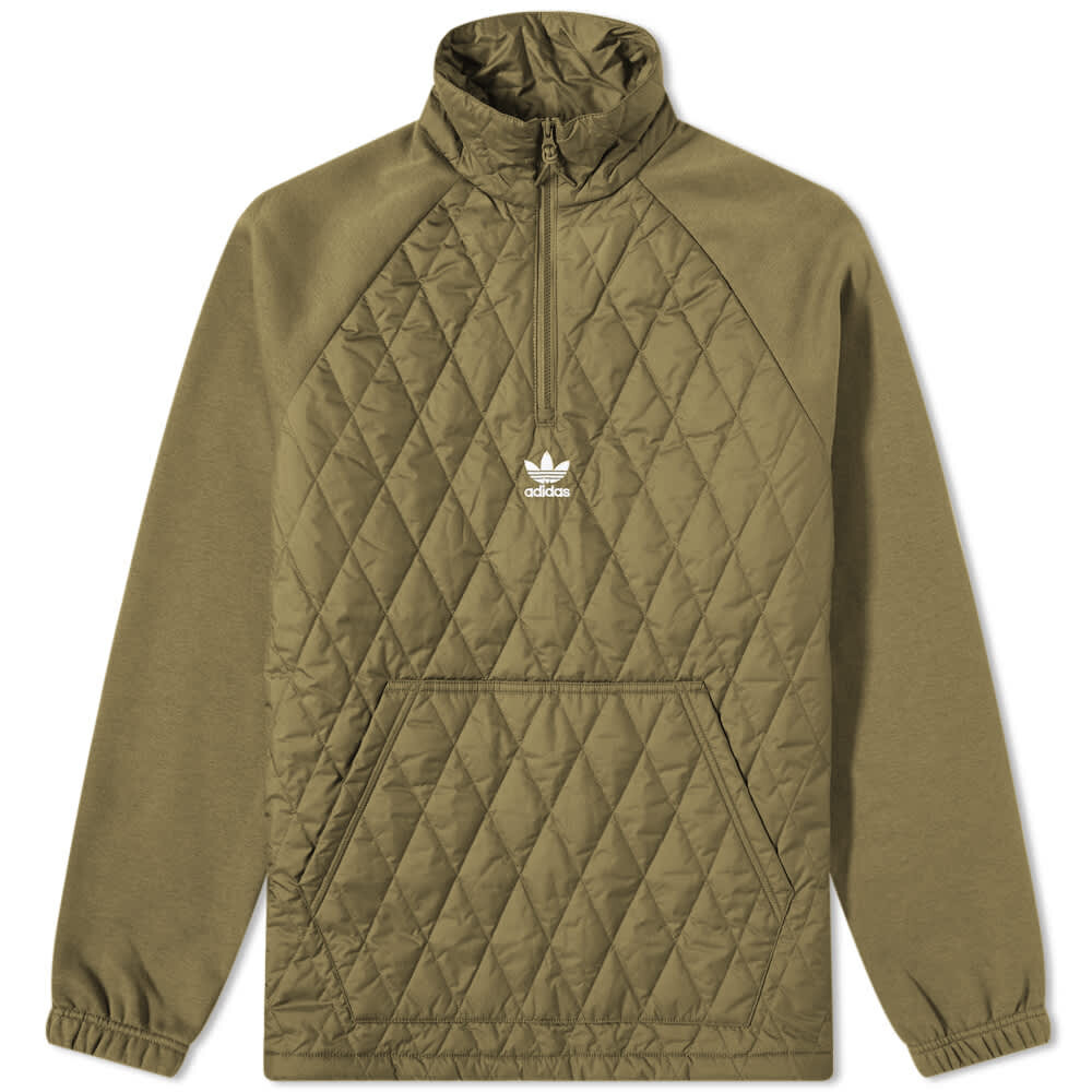 

Джемпер Adidas Quilted Half Zip Sweat, Коричневый