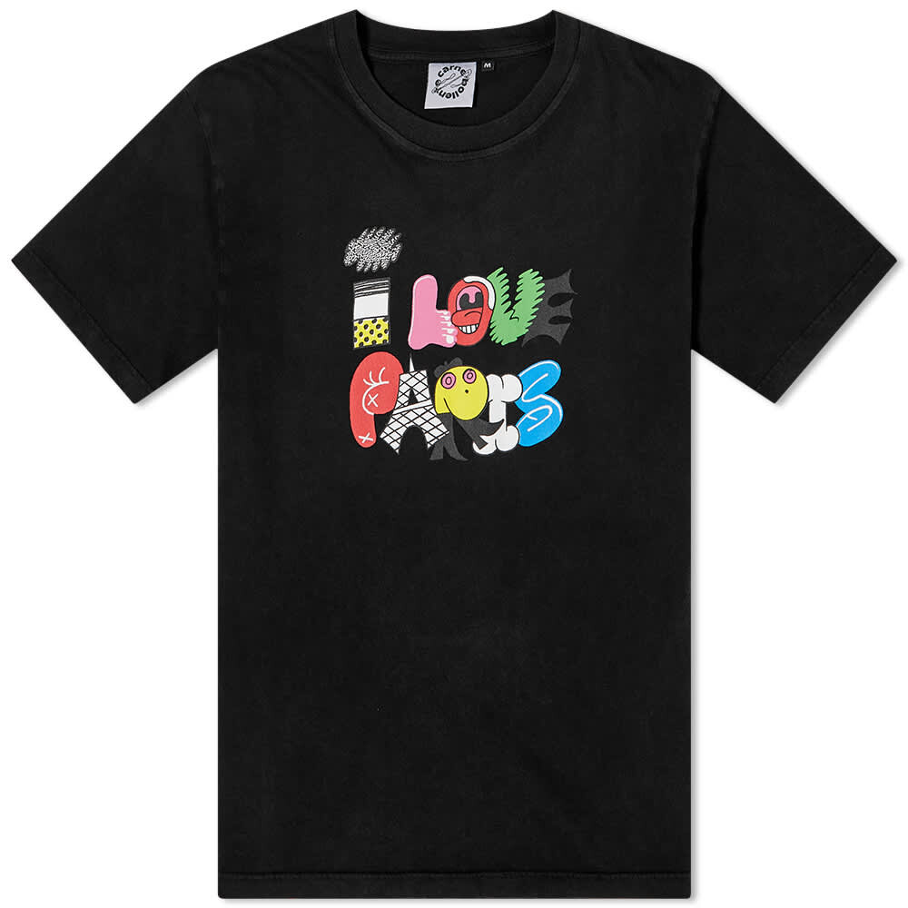 

Футболка Carne Bollente I Love Paris Tee, Черный