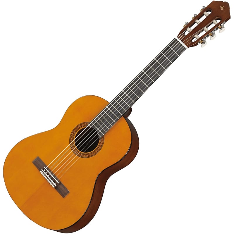 акустическая гитара yamaha cg122mch solid cedar top 6 string nylon classical guitar Yamaha CGS102AII Классическая акустическая гитара с нейлоновыми струнами размера 1/2 Yamaha CGS102AII 1/2-Size Classical Nylon String Guitar